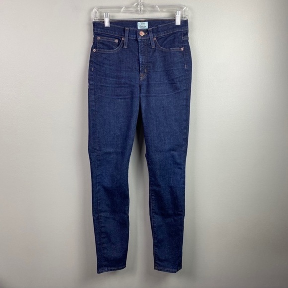 J. Crew 9” High-Rise Skinny Toothpick Jeans 27 - Picture 1 of 8